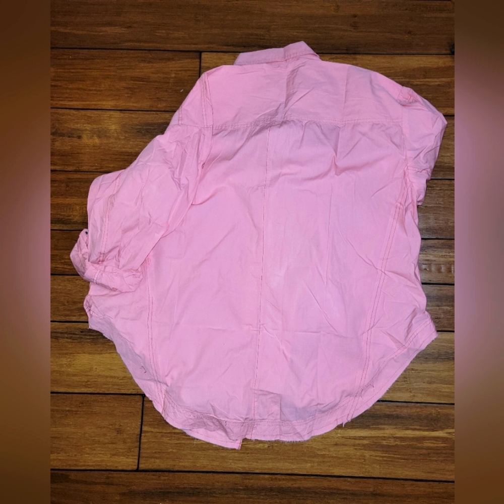 Free people we the free happy hour poplin top Size L